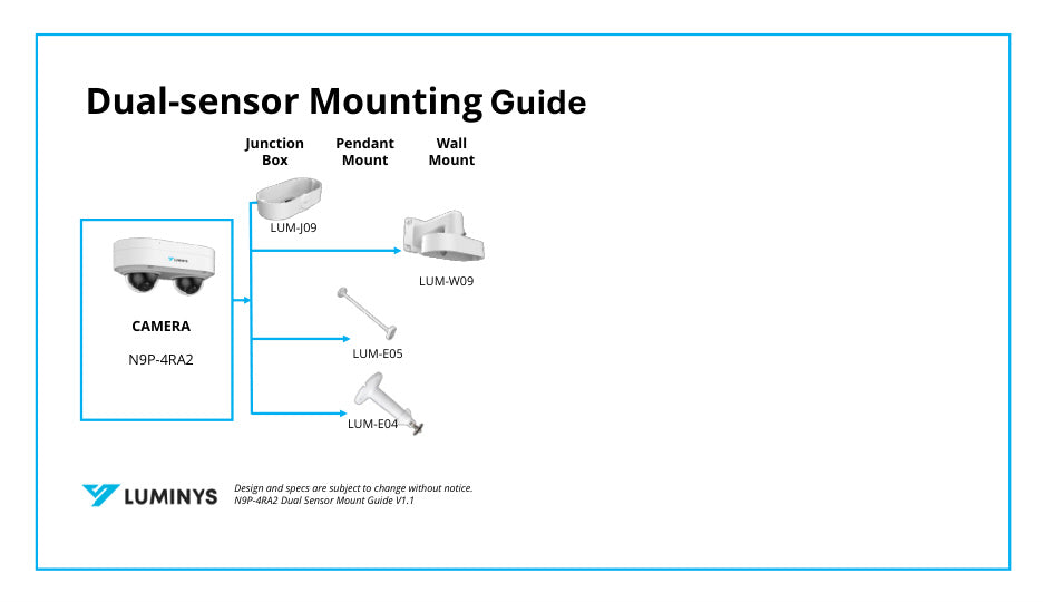 Luminys N2 8MP IP Mini Turret (N2T-8RBV)