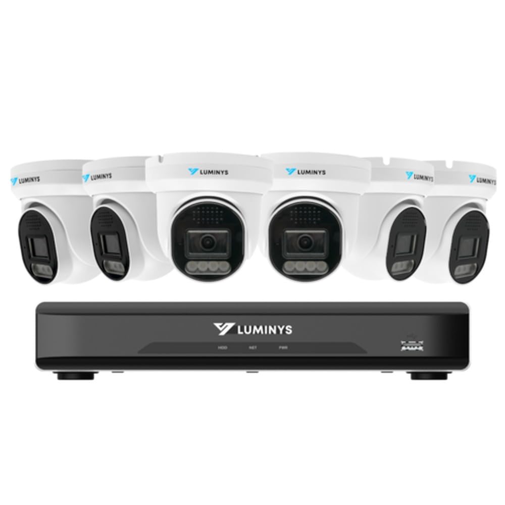 Luminys 8 Channel 5MP LumiLuxLite IP Bundle (K56-8L1A2)